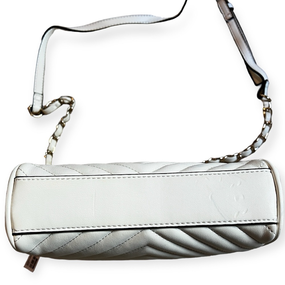 ALDO Chevron Crossbody Bag- White - Picture 7 of 11